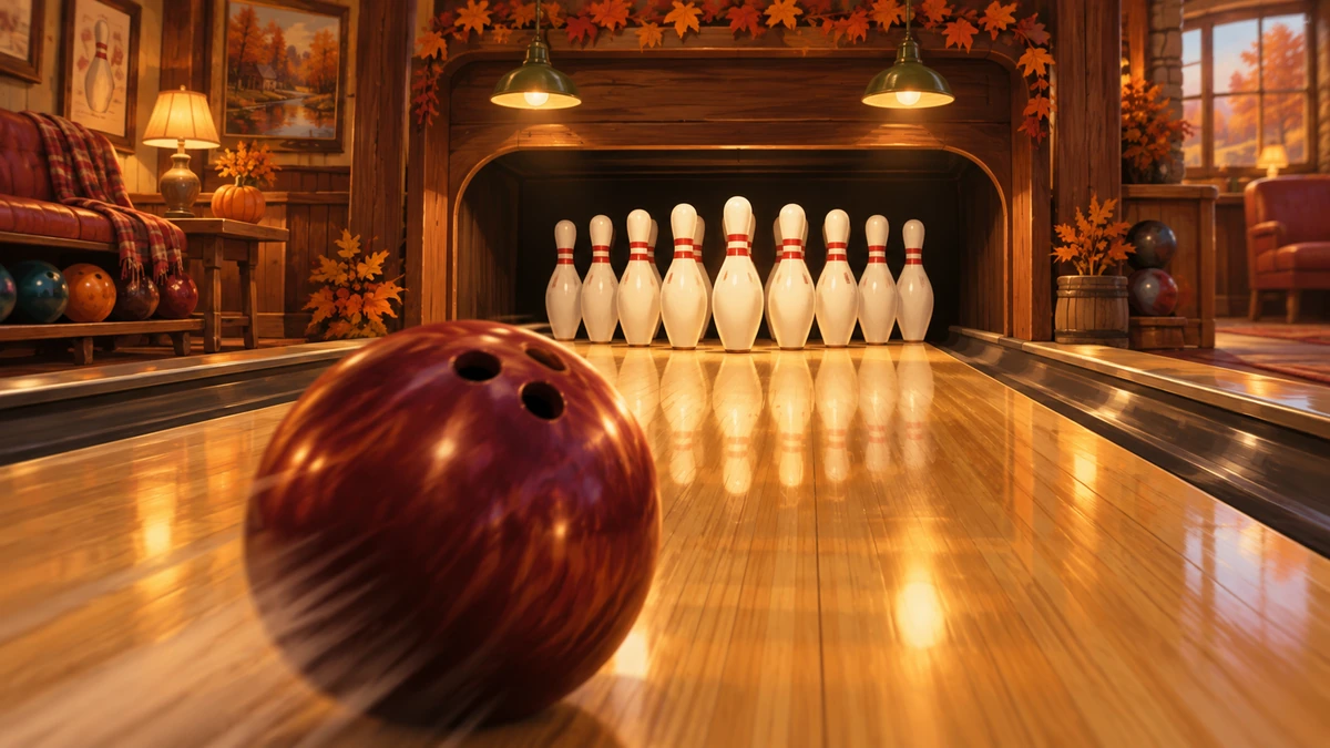 Amber Lanes — illustrated game cover