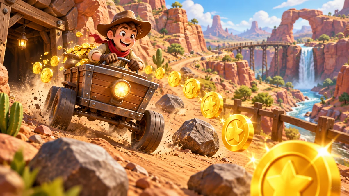 Canyon Dash — illustrated game cover