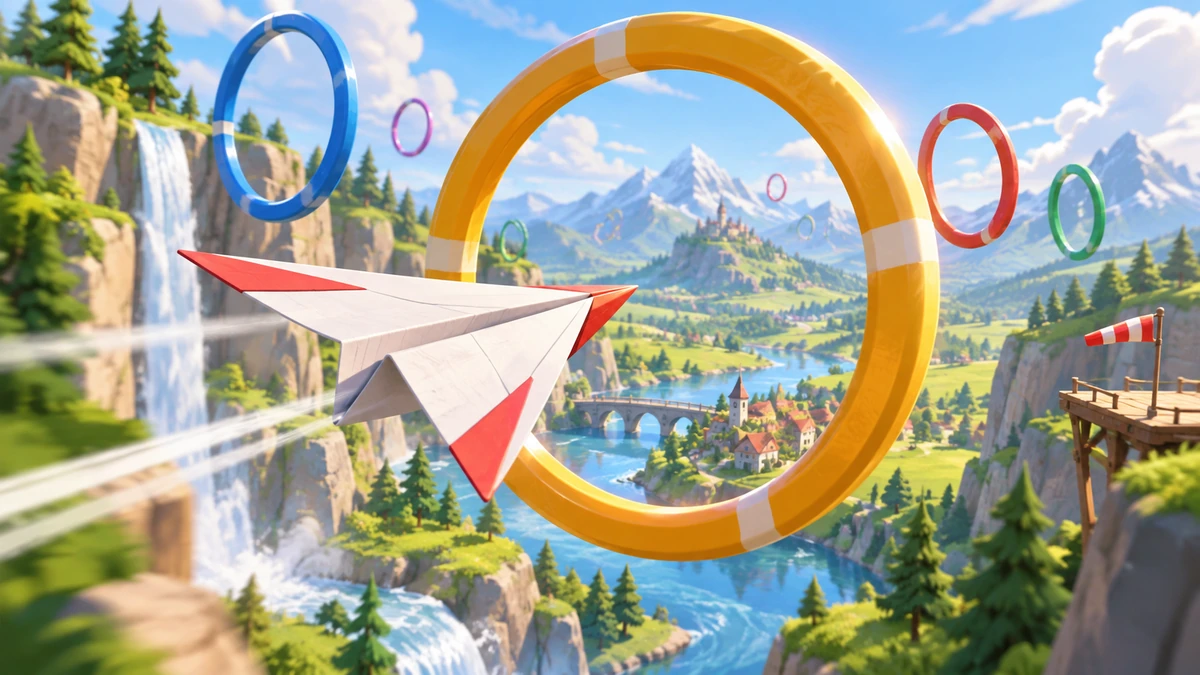Sky Hoops — illustrated game cover