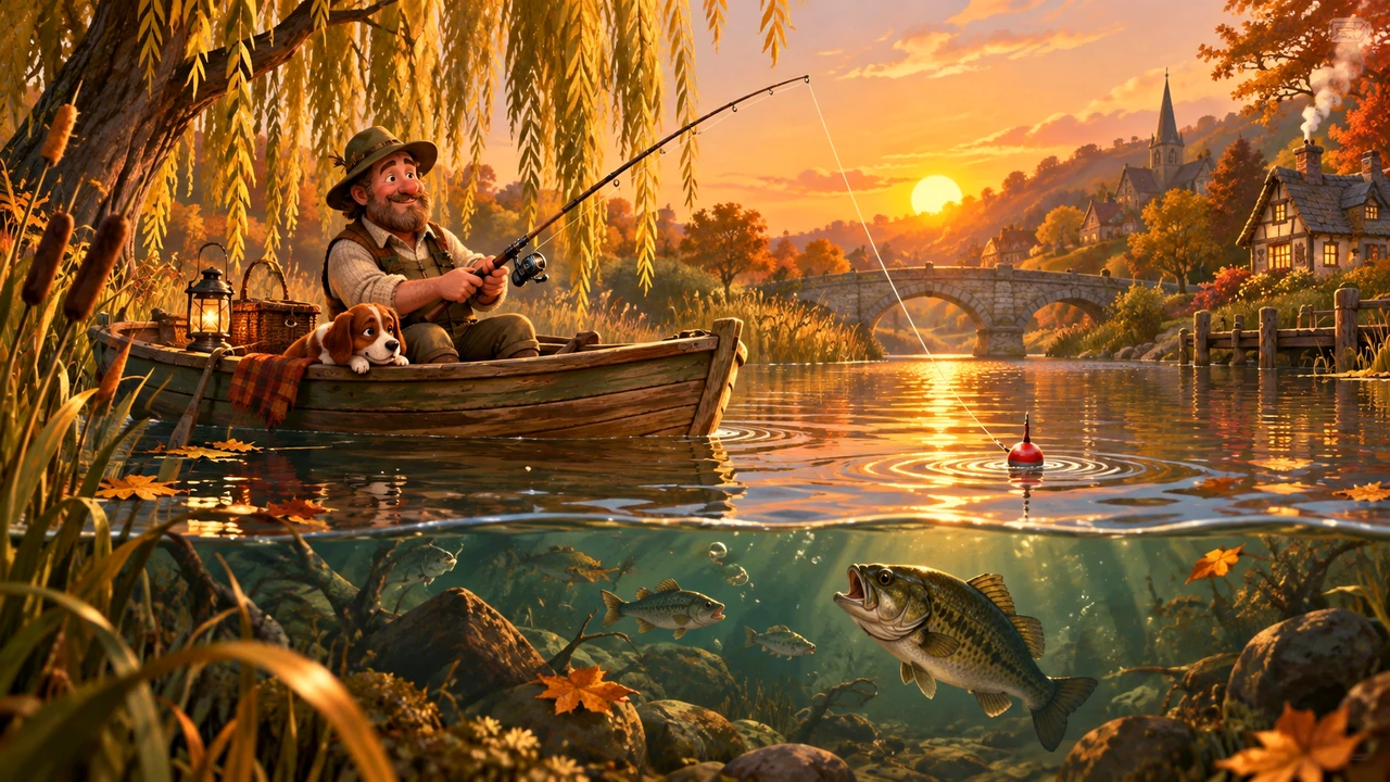 Sunset Cast illustrated scene two